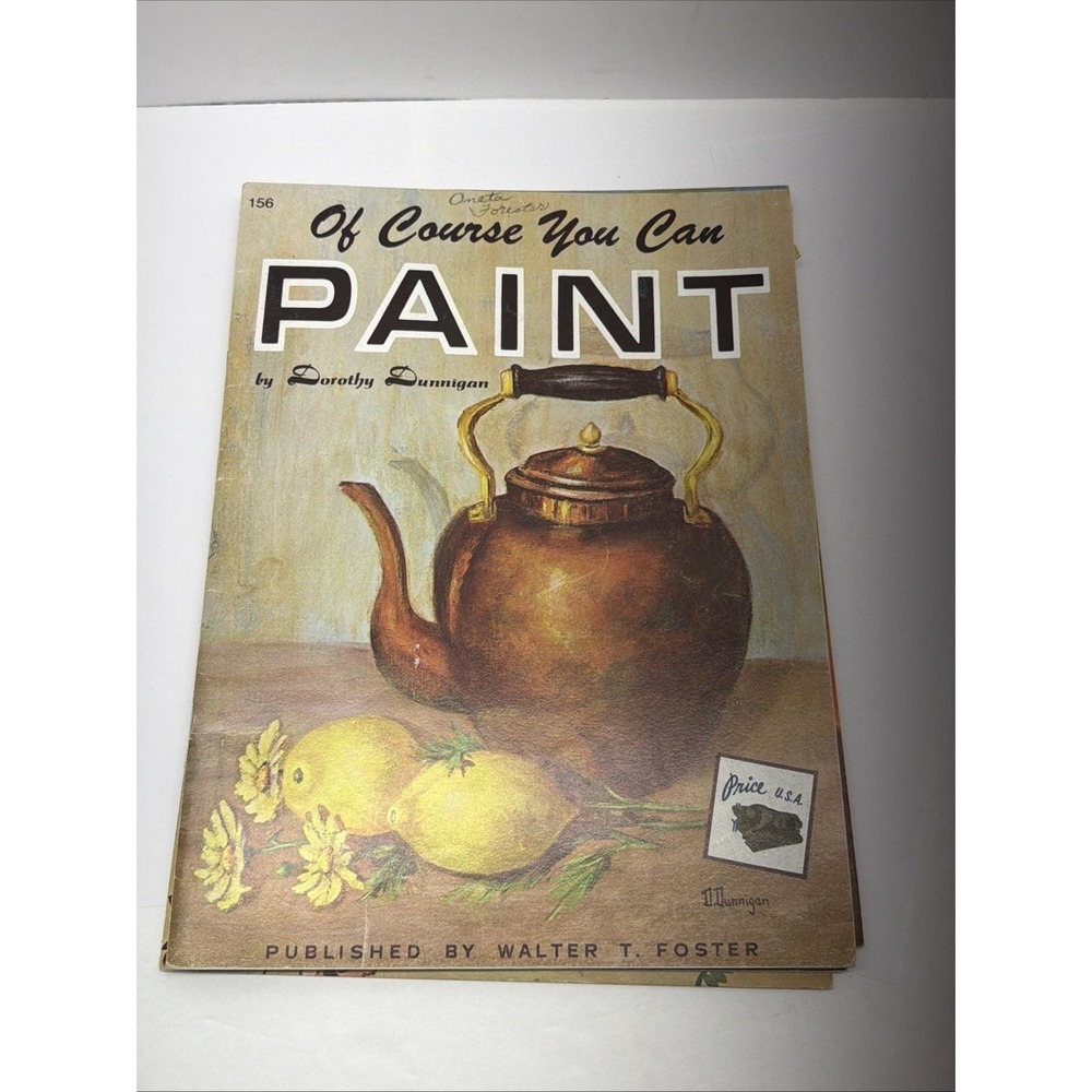 VTG Walter T. Foster Art Instruction Books Painting Guides How To (Lot Of 4) - Picture 5 of 5